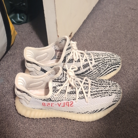 adidas Other - Adidas Yeezy Boost 350 V2 in Black, White, and Red